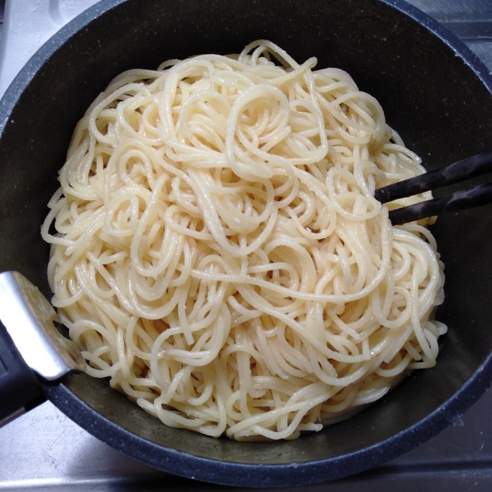 茹でたパスタがくっつかない方法　〜テクニック〜